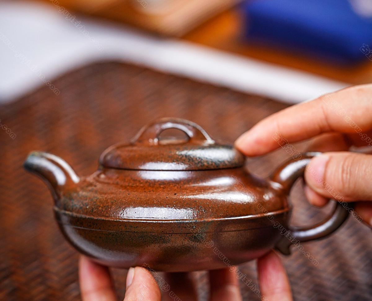 獨家首發，品名：線圓。泥料：極品紫泥（